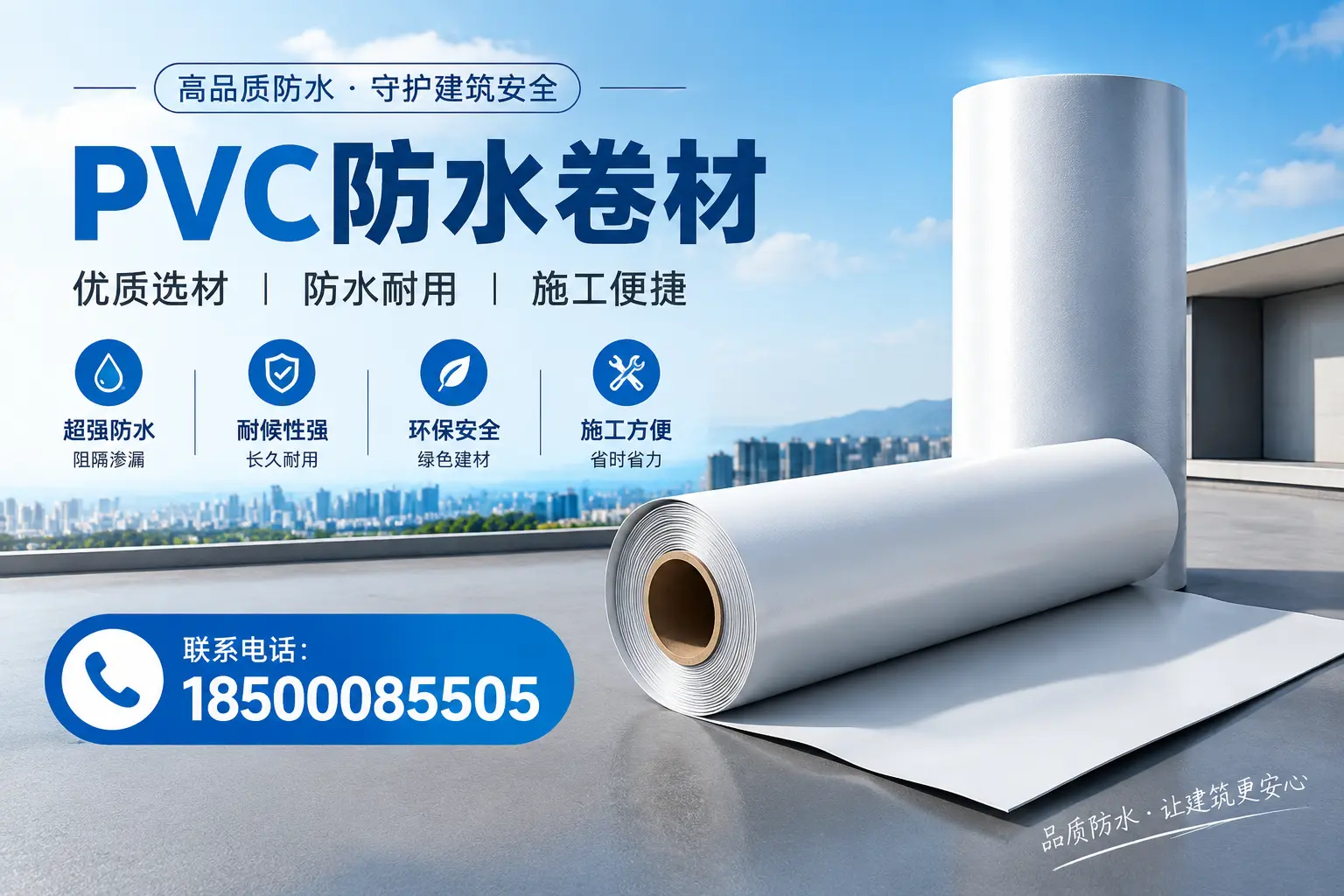 如何评估PVC防水卷材的性价比?湖州消费者必读